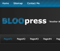 BLOOpress CSS Template