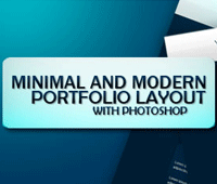 Minimal Portfolio Layout PSD Sitebuild