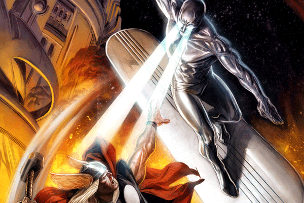 Thor Vs Silver Surfer