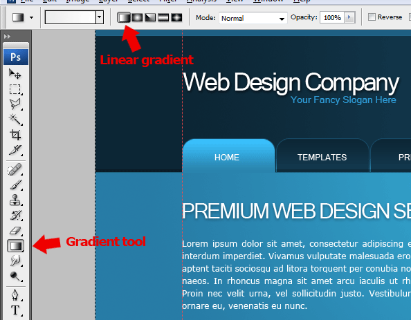 Web Design Layout #14