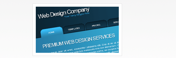 Web Design Layout #14